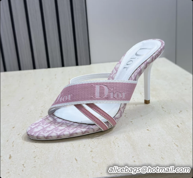 Big Discount Dior by Galliano High Heeled Slingback Sandals Pink 70MM 6062805