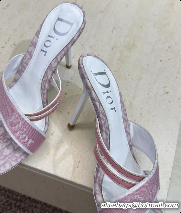 Big Discount Dior by Galliano High Heeled Slingback Sandals Pink 70MM 6062805