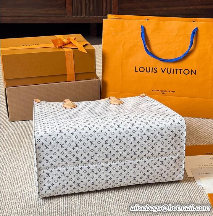 Super Quality Louis Vuitton OnTheGo PM M12020 Azure Blue/Sand