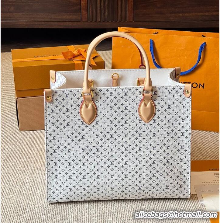 Super Quality Louis Vuitton OnTheGo PM M12020 Azure Blue/Sand