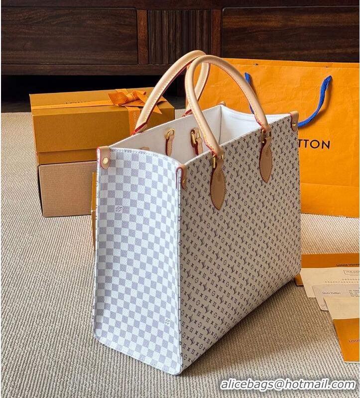 Super Quality Louis Vuitton OnTheGo PM M12020 Azure Blue/Sand