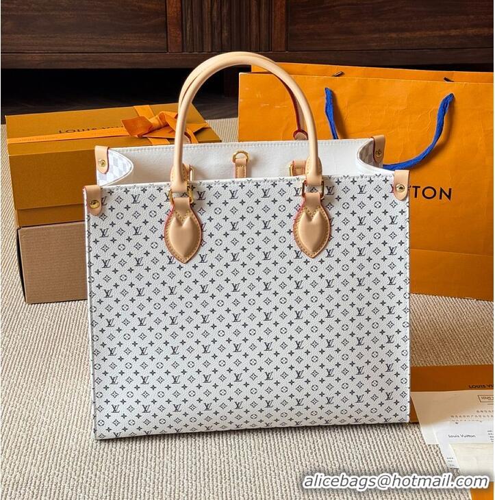 Super Quality Louis Vuitton OnTheGo PM M12020 Azure Blue/Sand