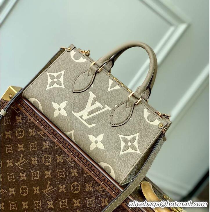 Top Grade Louis Vuitton Monogram Empreinte Leather OnTheGo East West Tote Bag M27577 Green 2026