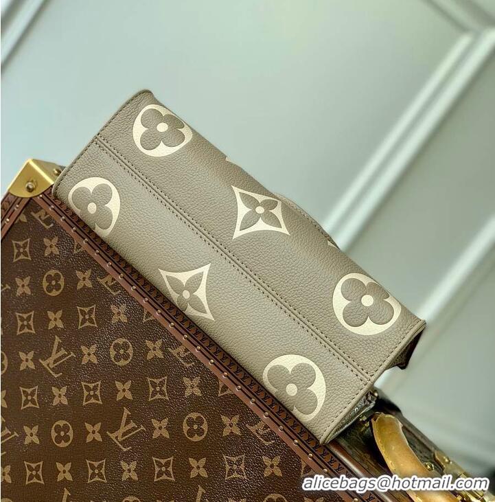 Top Grade Louis Vuitton Monogram Empreinte Leather OnTheGo East West Tote Bag M27577 Green 2026