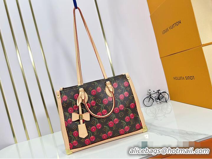 Luxury Discount Louis Vuitton LV x TM OnTheGo MM Monogram Cherry M13099 2026