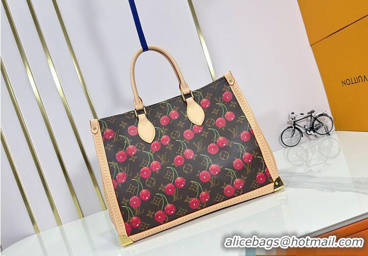 Luxury Discount Louis Vuitton LV x TM OnTheGo MM Monogram Cherry M13099 2026