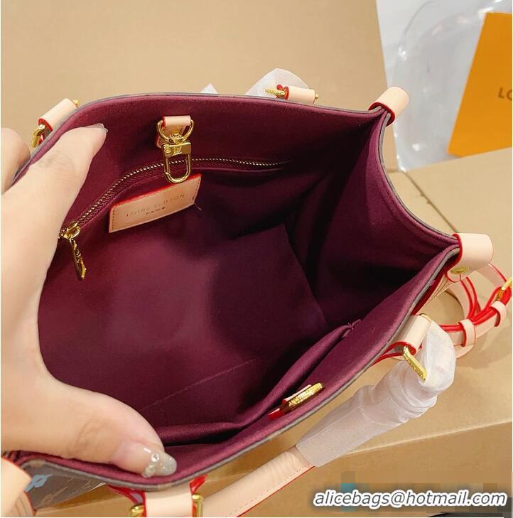 Pretty Style Louis Vuitton OnTheGo Monogram Labubu M27587 Brown 2026