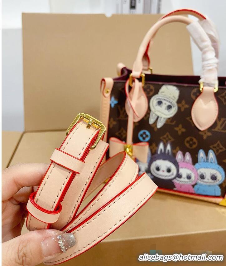 Pretty Style Louis Vuitton OnTheGo Monogram Labubu M27587 Brown 2026