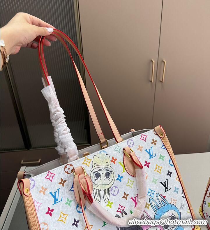 High Quality Louis Vuitton OnTheGo Monogram Labubu M27587 White 2026