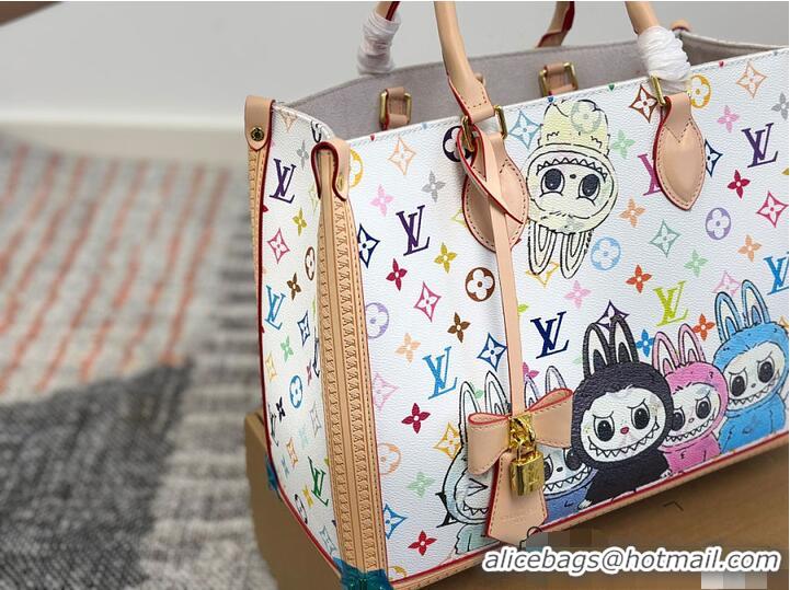 High Quality Louis Vuitton OnTheGo Monogram Labubu M27587 White 2026
