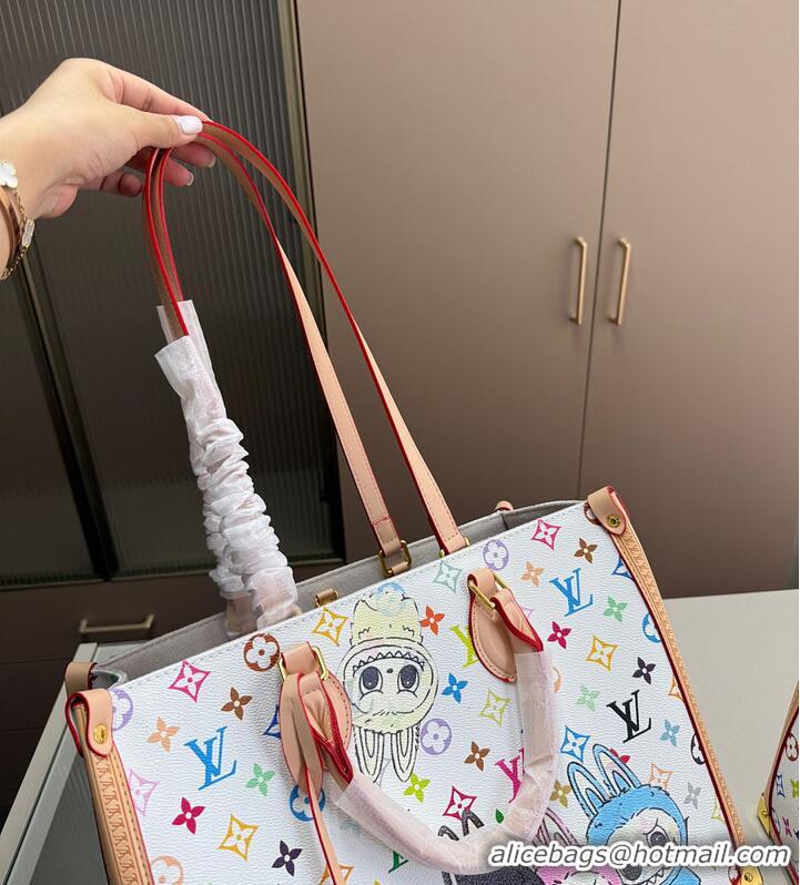 High Quality Louis Vuitton OnTheGo Monogram Labubu M27587 White 2026