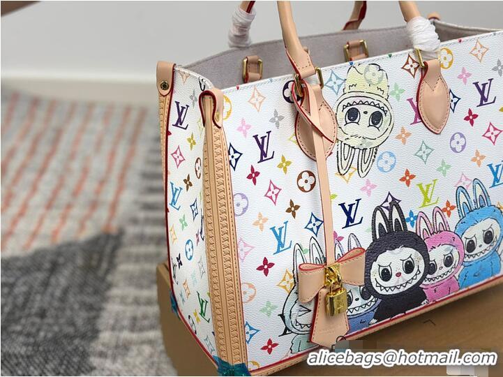 High Quality Louis Vuitton OnTheGo Monogram Labubu M27587 White 2026