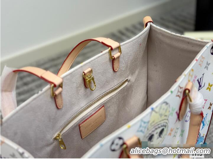 High Quality Louis Vuitton OnTheGo Monogram Labubu M27587 White 2026