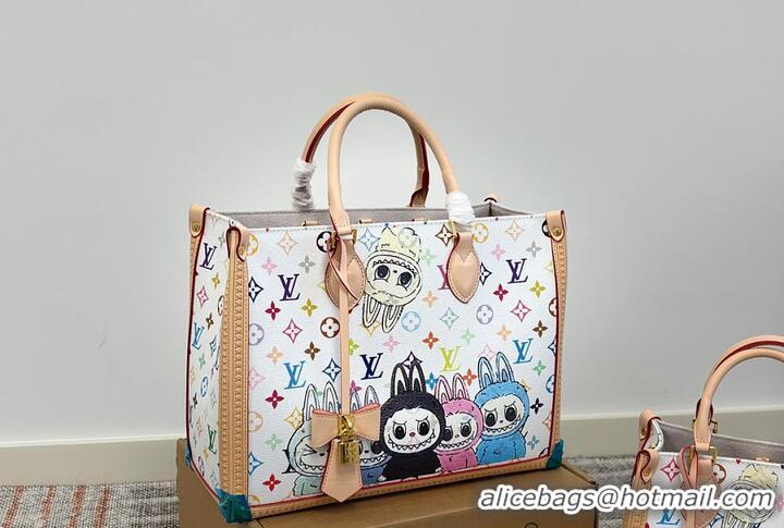 High Quality Louis Vuitton OnTheGo Monogram Labubu M27587 White 2026
