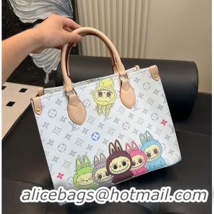 Good Taste Louis Vuitton OnTheGo Custom Labubu M27588 White 2026