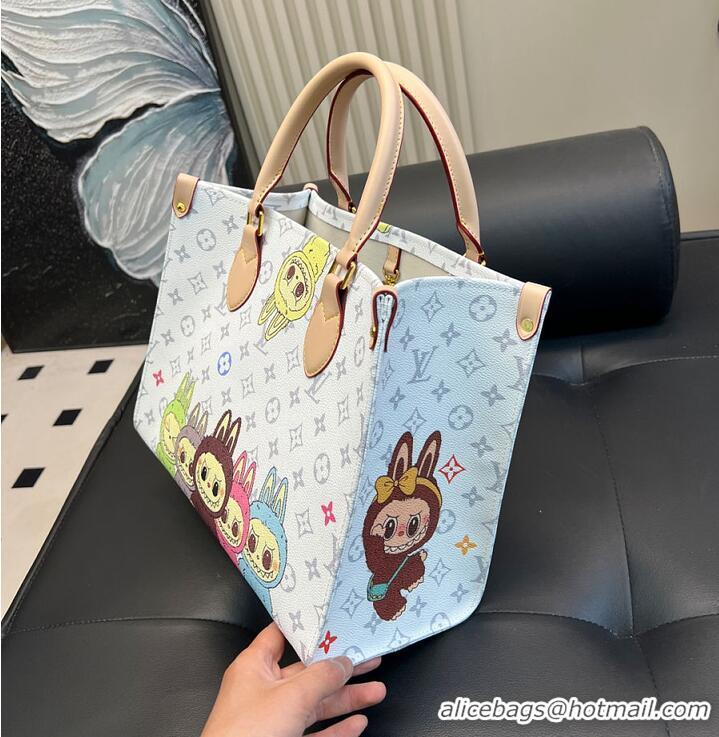 Good Taste Louis Vuitton OnTheGo Custom Labubu M27588 White 2026