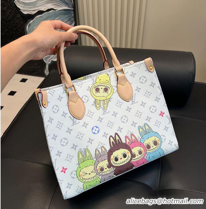 Good Taste Louis Vuitton OnTheGo Custom Labubu M27588 White 2026