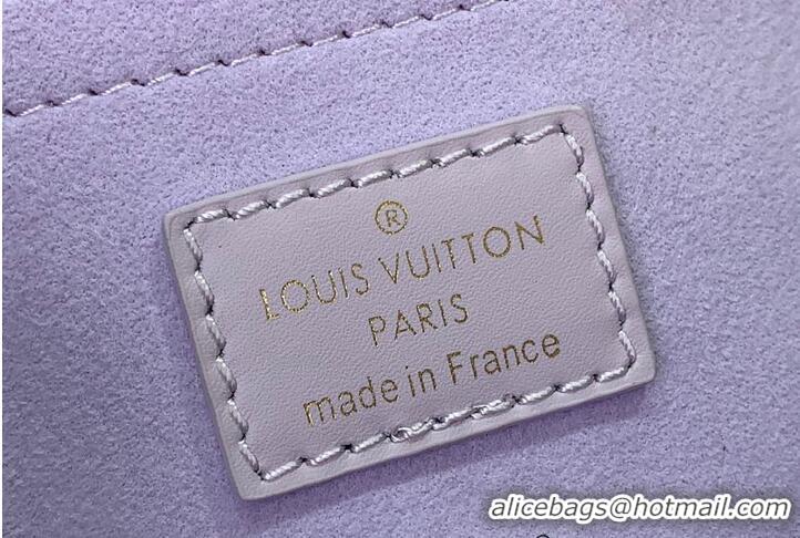 Super Quality Louis Vuitton Monogram Empreinte Leather OnTheGo East West Tote Bag M27577 Misty Lilac 2026
