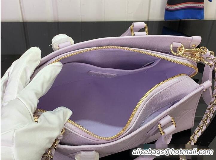 Super Quality Louis Vuitton Monogram Empreinte Leather OnTheGo East West Tote Bag M27577 Misty Lilac 2026