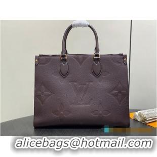 Best Price Louis Vuitton Monogram Empreinte OnTheGo MM M25523 Chocolate 2026