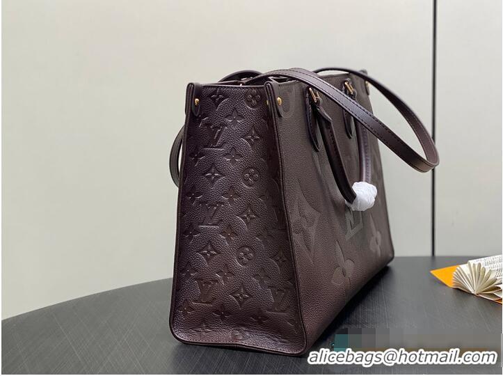 Best Price Louis Vuitton Monogram Empreinte OnTheGo MM M25523 Chocolate 2026