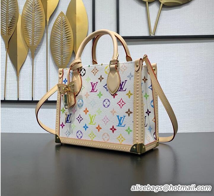 Top Grade Louis Vuitton LV x TM Onthego PM M13080 Multicolor/White 2026