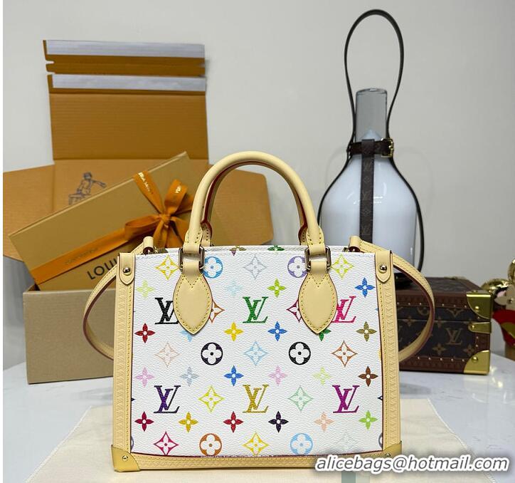 Best Design Louis Vuitton LV x TM Onthego PM M27580 Multicolor/White 2026