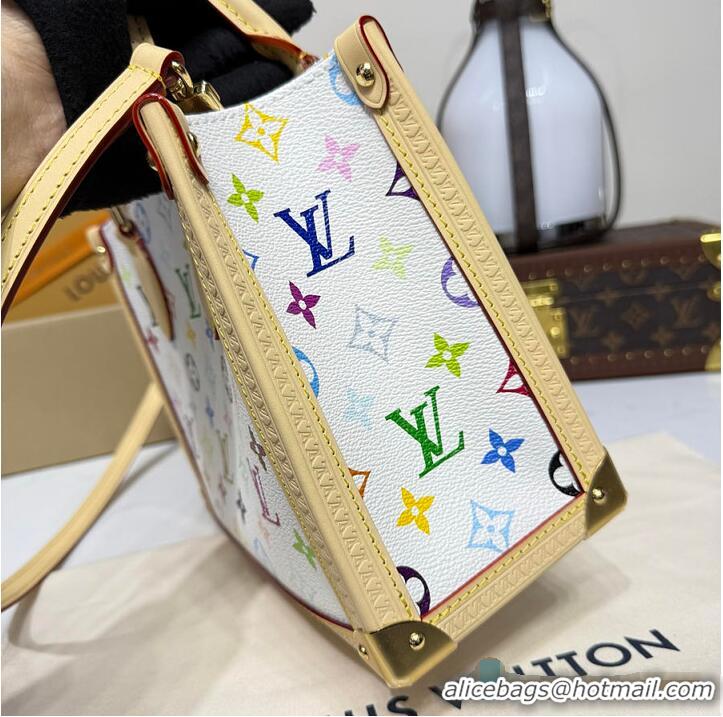 Best Design Louis Vuitton LV x TM Onthego PM M27580 Multicolor/White 2026