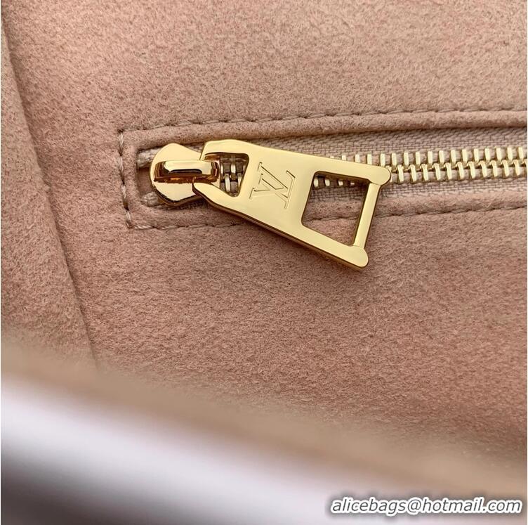 Best Product Louis Vuitton Onthego PM Monogram Empreinte Leather Light Bliss Couture M46841