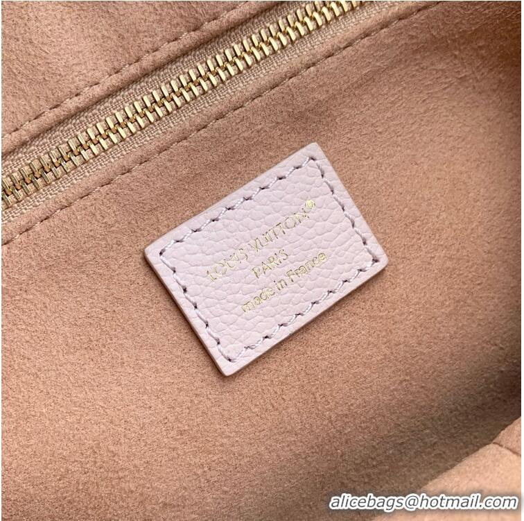 Best Product Louis Vuitton Onthego PM Monogram Empreinte Leather Light Bliss Couture M46841