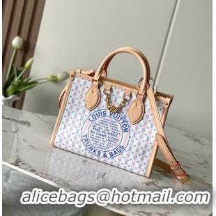 Market Sells Louis Vuitton LV Stamp OnTheGo PM M46842 Blue 2026
