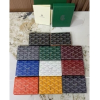 Top Grade Goyard New Card Wallet 020092 Black