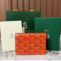 Low Price Goyard New Card Case 020092 Orange