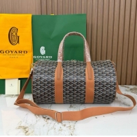 Buy New Cheap Goyard Barrel 40 Sports Bag GY020248 Brown 2025