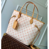 Famous Brand Louis Vuitton Neverfull MM Bag in Monogram Origine Linen M27521 2026