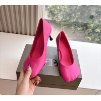 Popular Style BALENCIAGA Fetish Fuchsia Calf Leather Pumps 70MM 6061102