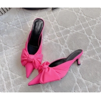 Big Discount Balenciaga Knife Knot High Heeled Mules Pink 40MM 6061111