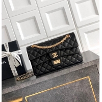 Trendy Design Chanel 2.55 Handbag Lambskin & Gold-Tone Metal AS5688 Black 2026