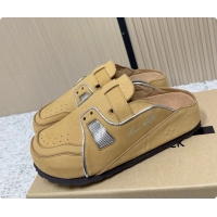 Unique Style Louis Vuitton LV Cosy Flat Comfort Closed Mule Beige Suede Leather 6061610