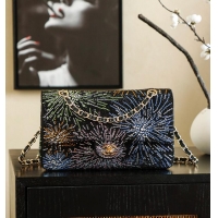 Promotional Chanel Firework Strass Medium Classic Flap Bag CH122636 Black 2026