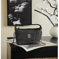 Reasonable Price Chanel 26P LP Hobo Tote Bag AS9841 Black 2026