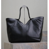 Buy Discount Saint Laurent Y Large Tote Bag In Calfskin Leather 835275 Black 2026