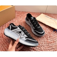 Top Grade Louis Vuitton LV Sprint Sneakers Black 6061907