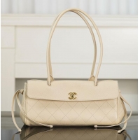 Famous Brand Chanel Small Shopping Bag In Grained Calfskin & Gold-Tone Metal AS6288 Light Beige 2026