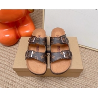 Good Quality Louis Vuitton LV Venice Flat Mules Sandals Brown Monogram Canvas 6062206