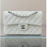 Top Grade Chanel Classic Flap Bag Caviar Leather AP4176 White 2026