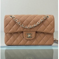 Pretty Style Chanel Classic Flap Bag Caviar Leather AP4176 Dark Beige/Gold 2026