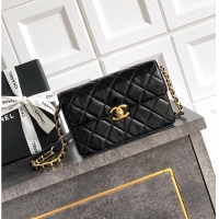 Best Price Chanel Small Flap Bag Patent Lambskin & Gold-Tone Metal AS4289 Black 2026