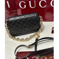 Best Quality Gucci GG Matelasse Mini Bag In Leather 589563 Black 2026