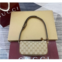 Top Design Gucci Half Horsebit Mini Bag 589561 Gold 2026